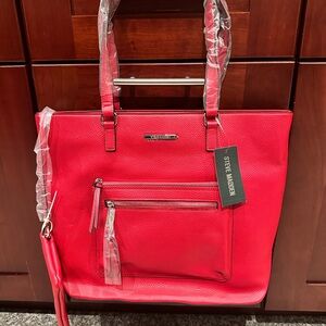 Steve Madden Red Tote Bag
